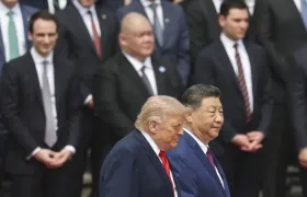 Donald Trump y Xi Jinping.