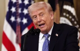 Donald Trump, presidente de Estados Unidos. 