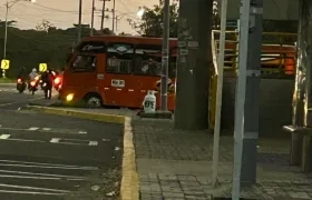 Uno de los cilindros.