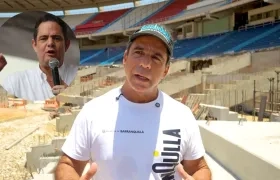Germán Vargas Lleras y el Alcalde Alex Char.