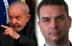 Lula y Flávio Bolsonaro empatan la intención de voto en Brasil de cara a las presidenciales.