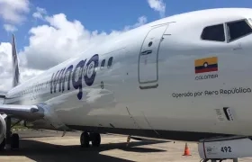 Avión de Wingo. 