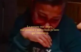 Yulixa Toloza en el video publicado por su sobrina.