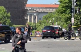 Zona donde ocurrió el tiroteo.