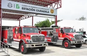 Estación de Bomberos en Barranquilla. 