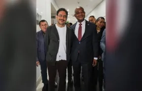 Iván Cepeda y Luis Gilberto Murillo.