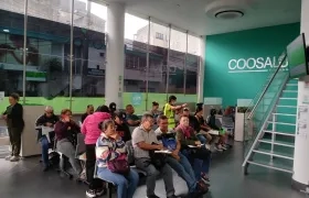 Sede de atención de Coosalud EPS. 