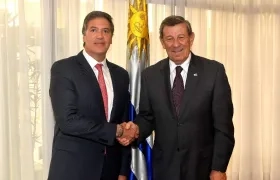 El exembajador de Colombia en Uruguay, Fernando Augusto Sanclemente.