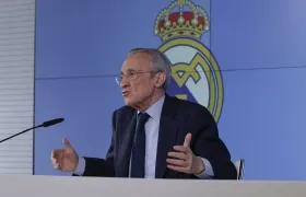 Florentino Pérez, presidente del Real Madrid.