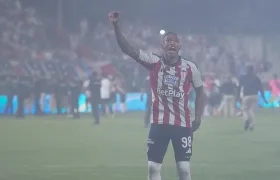 Jermein Peña, pieza clave en la defensa del Junior.
