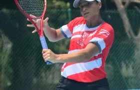 María Fernanda Herazo, tenista atlanticense. 