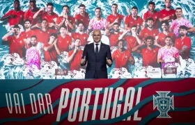 El español Roberto Martínez, seleccionador de Portugal. 