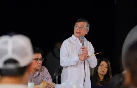 Gustavo Petro, presidente de Colombia. 