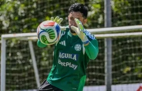 Camilo Vargas, portero titular de la Selección Colombia. 