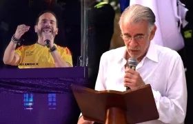 Abelardo De La Espriella y Eduardo Verano.