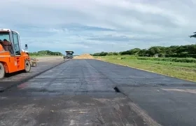 Aeropuerto Golfo de Morrosquillo, en Tolú.