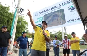 El Alcalde Alex Char.