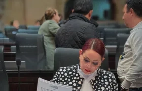 La representante a la Cámara, Gloria Arizabaleta.