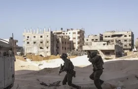 Destrucción en Gaza por ataques de Israel.