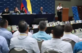 Audiencia en la Justicia Especial de Paz