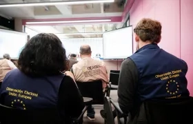 Misión de Observación Electoral de la UE entrega balance sobre jornada en la primera vuelta presidencial. 