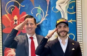 Bernie Moreno y Abelardo De La Espriella.