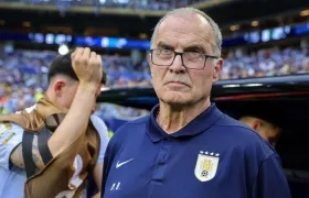 El seleccionador de Uruguay, Marcelo Bielsa.