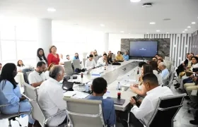 Sesión del Consejo Superior de la Universidad del Atlántico. 