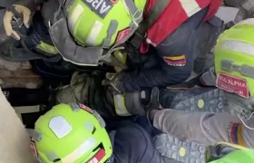 Momento del rescate del pequeño Moisés. 