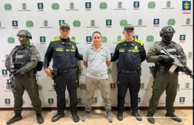 Javier Arley Serna Areiza, alias 'Mono Milicio'.