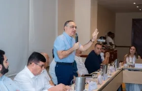 Carlos Pinedo, alcalde de Santa Marta.
