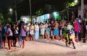 Barrio Villa Esperanza donde se registró el homicidio. 
