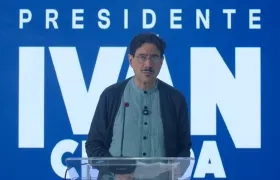 El candidato Iván Cepeda.