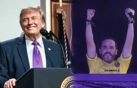 Donald Trump y Abelardo De La Espriella.
