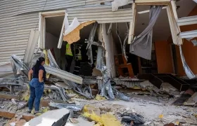 Edificios que hacían parte del programa Misión Vivienda de Hugo Chávez destruidos tras los terremotos