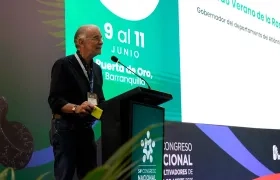 Eduardo Verano, gobernador del Atlántico.