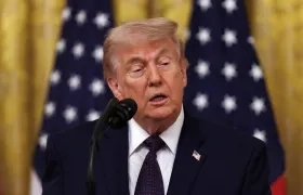 El Presidente de Estados Unidos, Donald Trump.