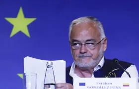 El jefe de la Misión de Observación Electoral de la Unión Europea en Colombia 2026, Esteban González Pons.