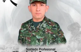 El soldado Wilson Andrés Guevara Bermeo.