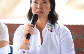 La candidata peruana Keiko Fujimori.