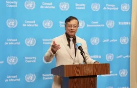 Gustavo Petro, en las Naciones Unidas.