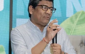 El ministro ecuatoriano de Producción, Comercio Exterior, Inversiones y Pesca, Luis Alberto Jaramillo.
