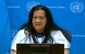 Leonor Zalabata, representante permanente de Colombia ante la ONU. 