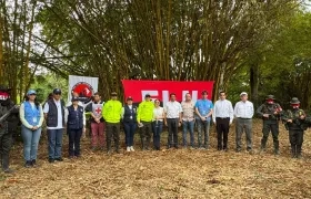 Los uniformados liberados.
