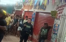 Lugar donde sucedió el crimen.