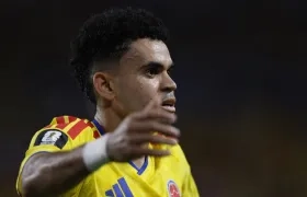 Luis Díaz, futbolista de la Selección Colombia.