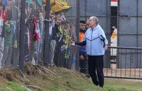 Marcelo Bielsa, entrenador de Uruguay.