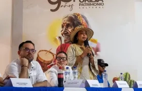 La senadora Martha Peralta.