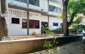 Fachada de Medicina Legal en Barranquilla. 