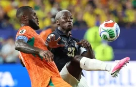 Moisés Caicedo, volante de la selección ecuatoriana.